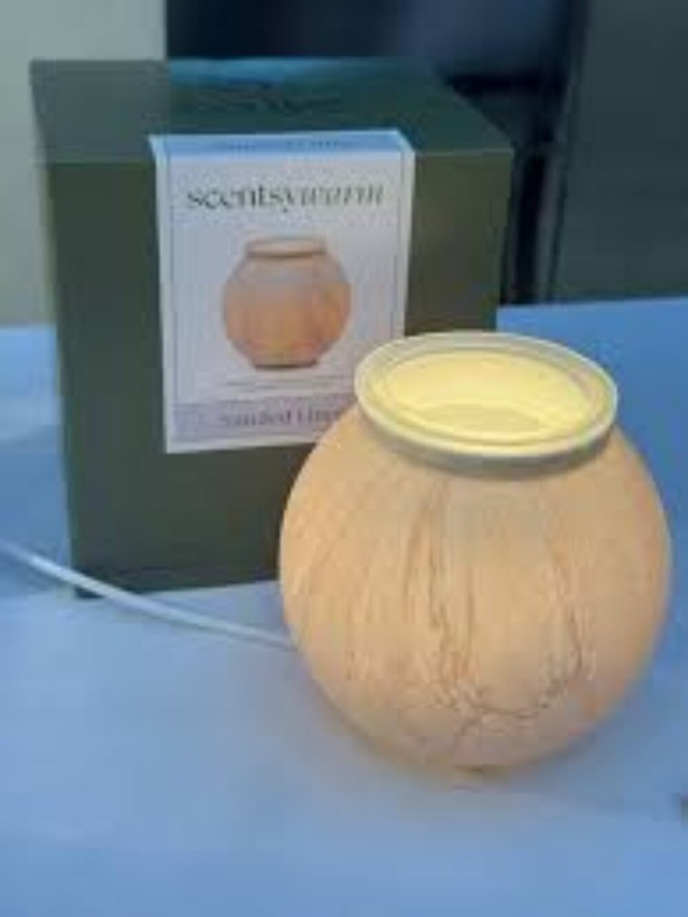 Scentsy Sanded Linea Warmer
